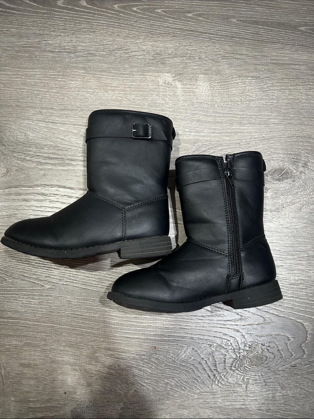 Carter’s Black Mid-Calf Riding Boot - Picture 3 of 7